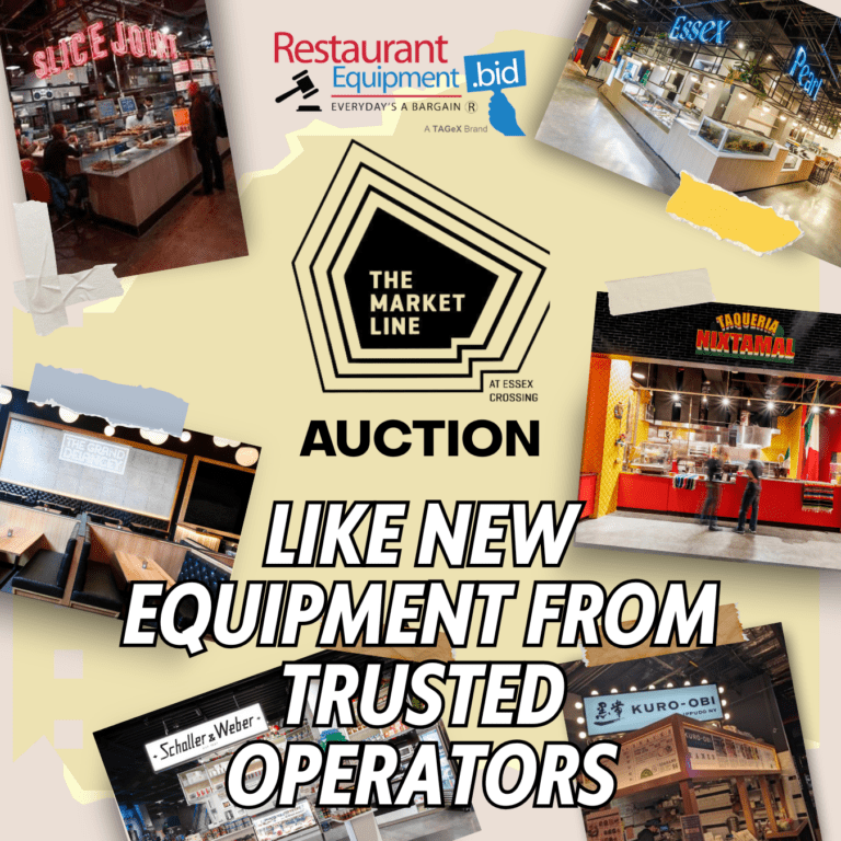 The Market Line Food Hall Auction